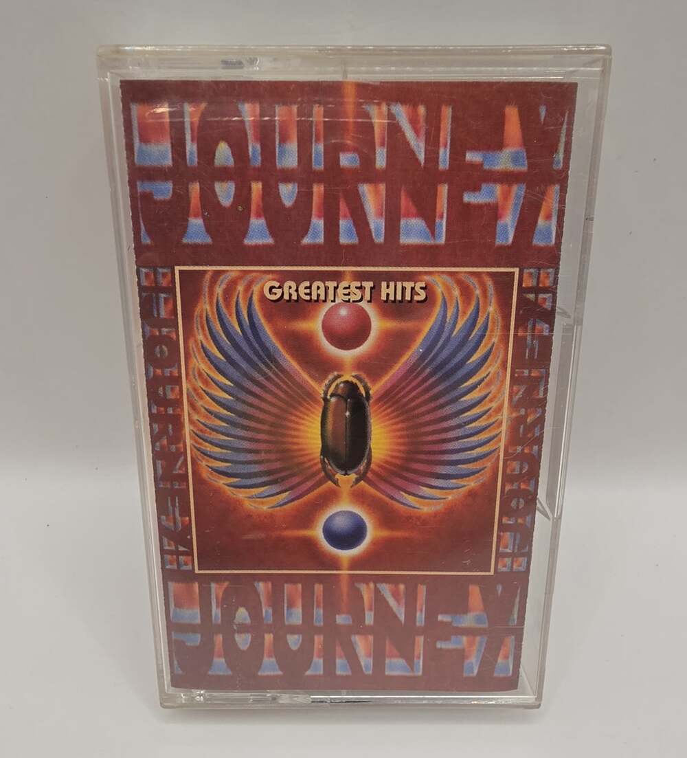 Journey Greatest Hits Cassette Tape 1996 w Lyric Sheet